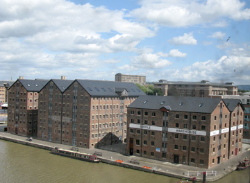 Warehouses at Gloucester Docks